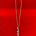 Bulk Lots: 24 pcs-Sterling Silver Vermeil Jewelry Pendant-18" chain-$6.99ea