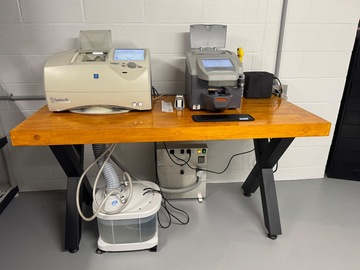 Selling with online payment: Nidek/Santinelli ME-1200 Edger + ICE-1200 Blocker w/Water Pump