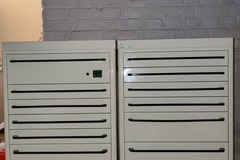Gebruikte apparatuur: opbergkast