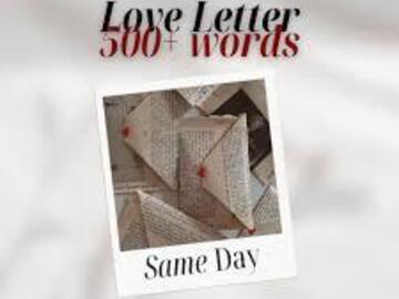 Selling: Channelled Love Letters – Heartfelt Psychic Messages from You