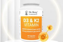 Bulk Lots: Dr Berg Vitamin D3 & K2 Price in Pakistan