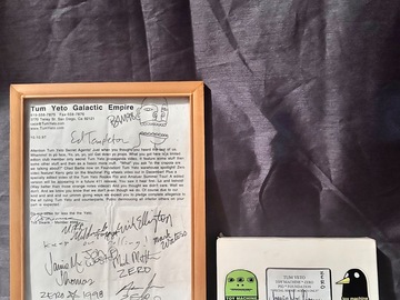 Selling with online payment: SIGNED TumYeto Special Secret Agents Only Letter and VHS 1997-98