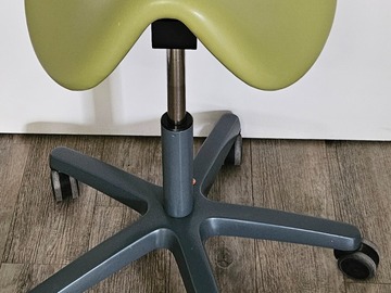 Gebruikte apparatuur: XO zadelkruk lime groen
