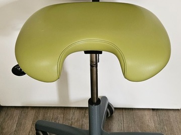 Gebruikte apparatuur: XO tandarts stoel lime groen