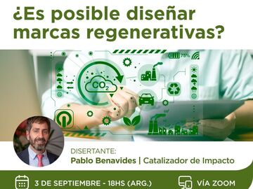 Radar: WEBINAR- ¿Es posible diseñar marcas regenerativas?
