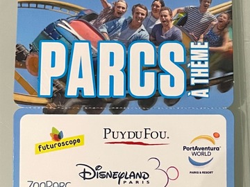 Vente: Carte Wonderbox Weekend Parcs (60€)