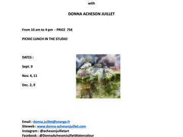 Apprendre: Stages Aquarelle créative - Créative Watercolour Workshops