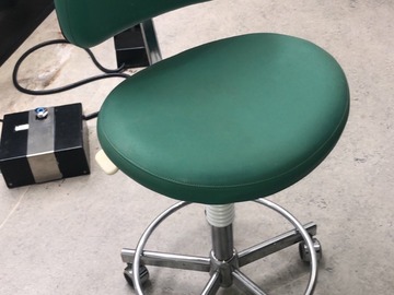 Gebruikte apparatuur: Werkstoeltje Heka
