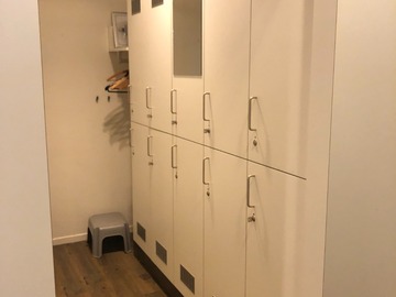 Gebruikte apparatuur: Lockers 