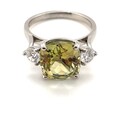 Bulk Lots: UNUSUAL YELLOW TANZANITE RING