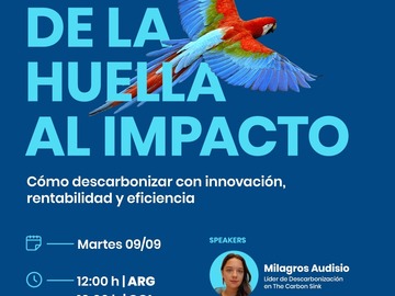 Radar: Webinar de la Huella al Impacto de The Carbon Sink