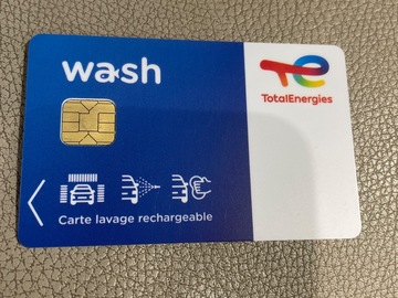 Vente: Carte Total Wash (126€)