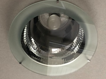 Gebruikte apparatuur: Ronde Plafond llichten LED vele per stuk