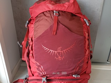 Hyr ut (per day): Osprey Ace 38 -rinkka