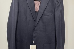 Selling with online payment: [EU] NWT Suitsupply navy flannel jacket, size 38R