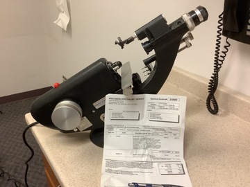Selling with online payment: B&L Lensometer  recently refurbished 