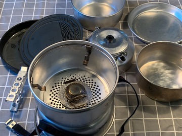 Renting out (by week): Trangia kaasu- ja sinolipolttimella