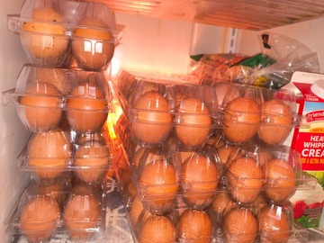 Selling with In-person Payment: Farm fresh eggs 