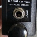Selling with online payment: Roland RT10K trigger for kick drums