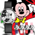 Bulk Lots: 100 Pcs Cartoon Mickey Quartz Wristwatches