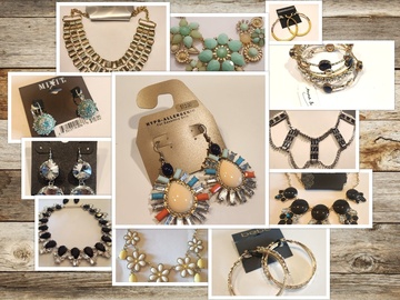 Bulk Lots: 150 Massive Jewelry Overstock Blowout Stunning Pieces