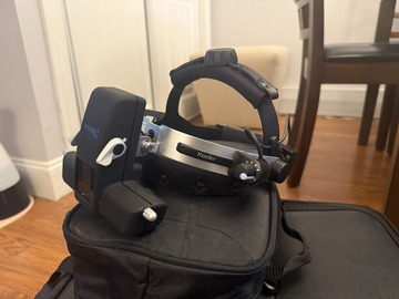 Selling with online payment: Keeler BIO Headset and Rolling Suitcase