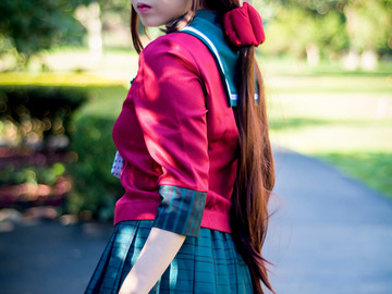 Selling with online payment: Dangan Ronpa V3 Maki Harukawa Full Set Cosplay