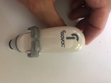 Gebruikte apparatuur: Isovac adaptor