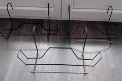 Vente: Lot de 3 supports de jardinières pour balcon