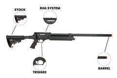 Selling: Airsoft Sniper Rifle SR2 Bolt Action R/L 
