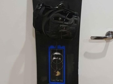Winter sports: Salomon Pulse 152 Hybrid Camber Snowboard + Flow Nexus L bindings