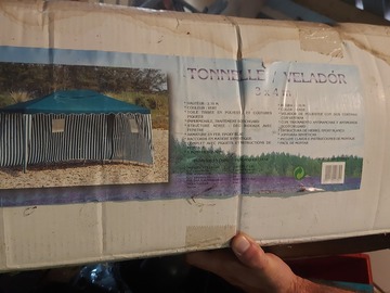 Vente: vends Barnum de jardin 3x4m 