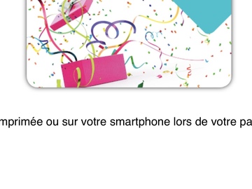 Vente: e-Carte cadeau Conforama (250€)