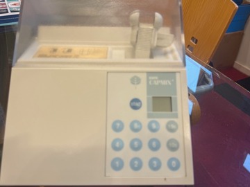 Gebruikte apparatuur: Espe schudmachine