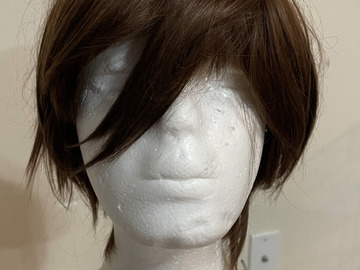 Selling with online payment: Short Dark Brown Wig