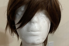 Selling with online payment: Short Dark Brown Wig