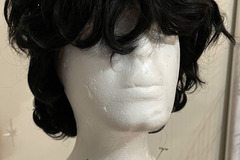 Selling with online payment: Short Curly Black Wig