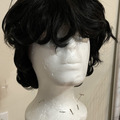 Selling with online payment: Short Curly Black Wig