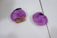 Selling with online payment: Set of Two Hairbun Classics from Arda in Lilac