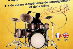 Offre: Cours de Batterie à domicile (78) - Mathieu Terroy