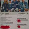Vente: e-Carte cadeau Jack & Jones (50€)