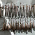 Gebruikte apparatuur: Extractietangen  15 stuks en hevels 14 stuks en 1 wortelrest inst