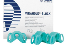 Gebruikte apparatuur: Mirahold- Block