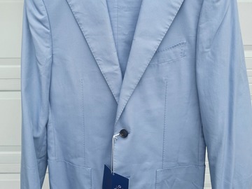 Selling with online payment: Light Blue Havana Suit