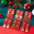 Bulk Lots: 70pairs Christmas Light String Elk Full Diamond Snowman Earrings