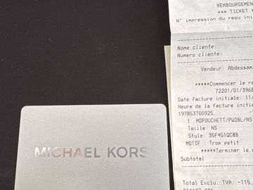 Vente: Carte avoir Michael Kors (139€)