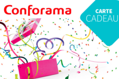 Vente: e-Carte cadeau Conforama (500€)