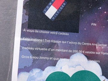 Vente: e-Carte cadeau Tommy Hilfiger Belgique (200€)