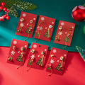 Bulk Lots: 70 pairs of versatile and fashionable Santa Claus pendant tassel 
