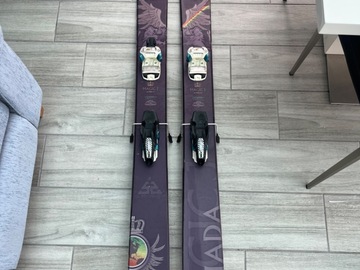 Winter sports: Armada Magic J Skis 190cm with Marker Jester Bindings - Excellent